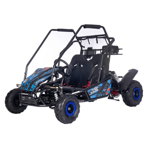 Pojazd BUGGY Spalinowy LUCKY SEVEN LIFT Niebieski PSP.GK014B.NIE